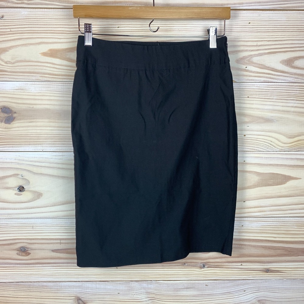 NWT Kate Kasin Skirt Womens Medium‎ Pencil Stretch Black